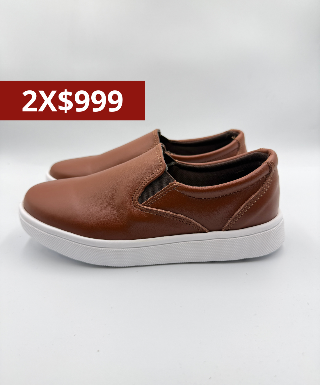 Zapato de piel para mujer Dolores color miel canela — vista 1 | Calzado Zully