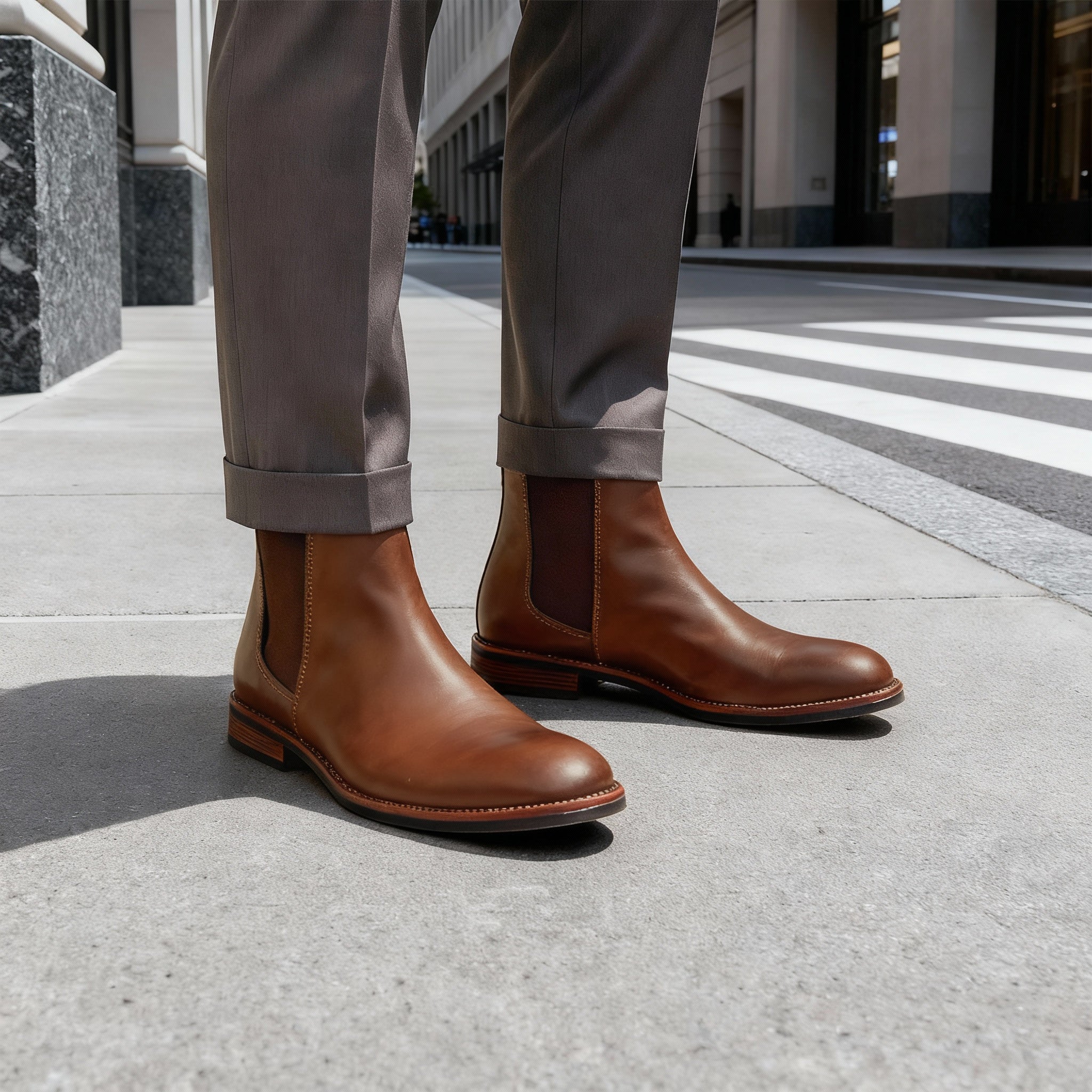 Botín Tipo Chelsea Shedron (Liso)