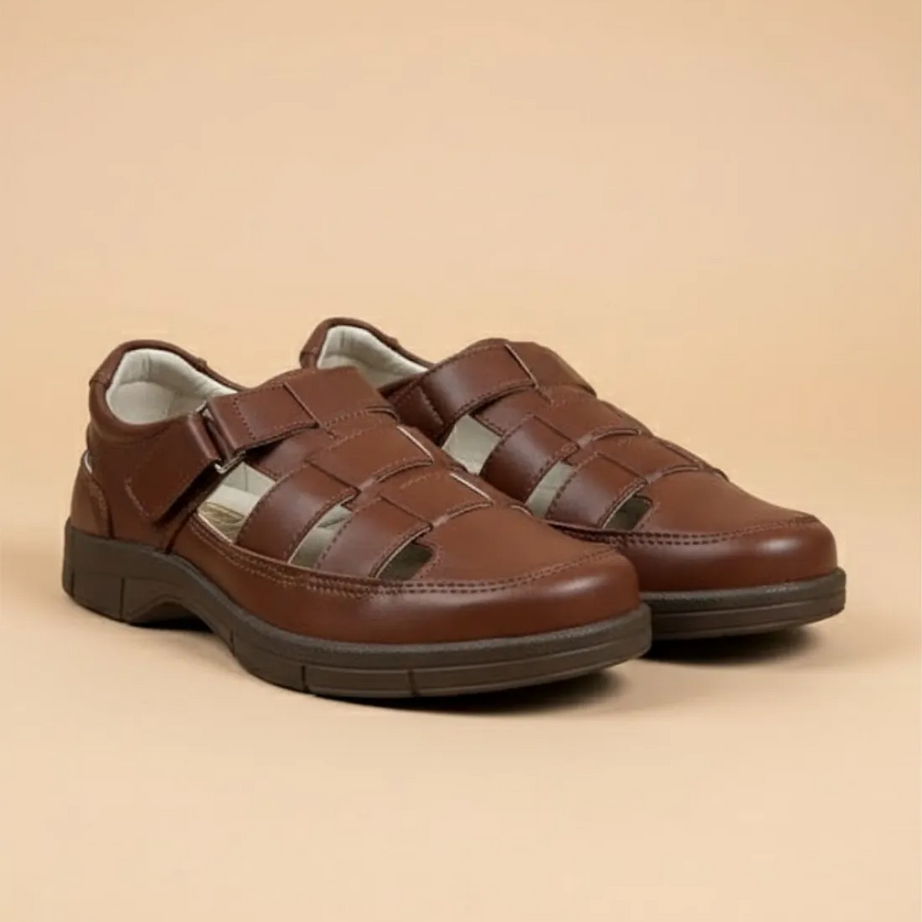 Huarache de Piel Burgos