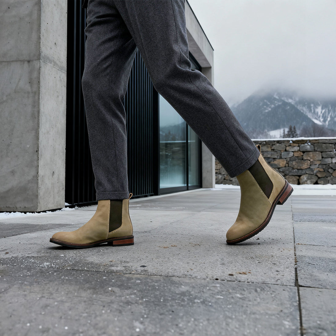 Botín tipo Beige (Nobuck)