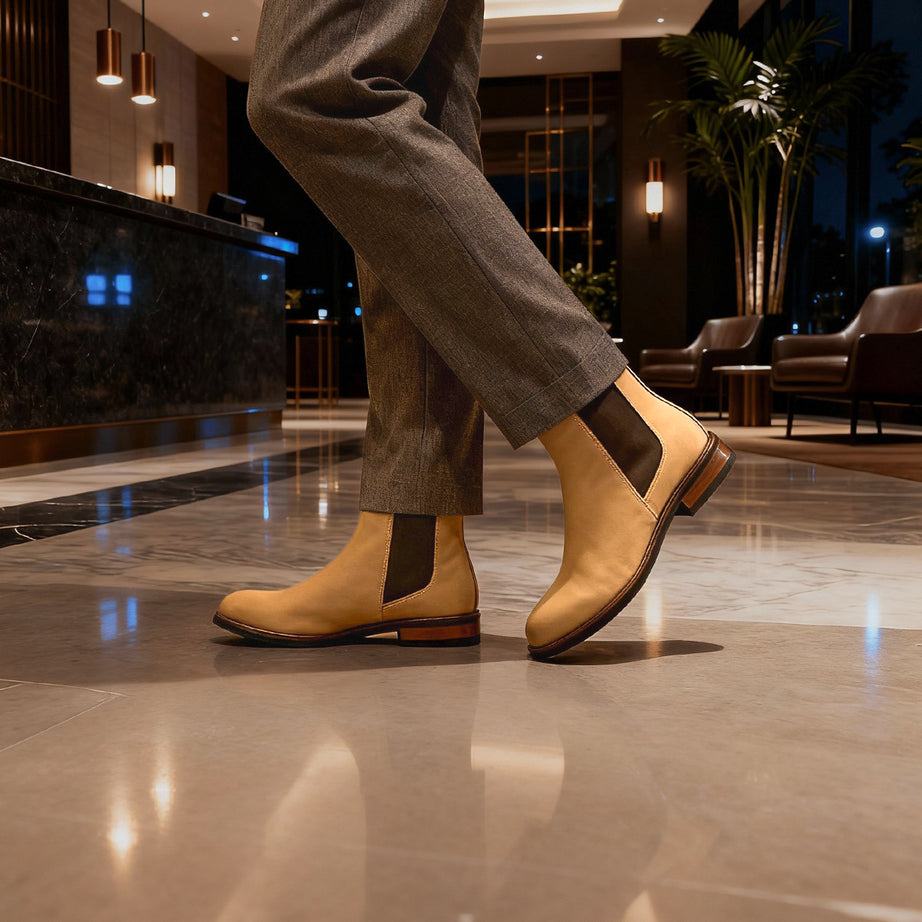 Botín tipo Beige (Nobuck)