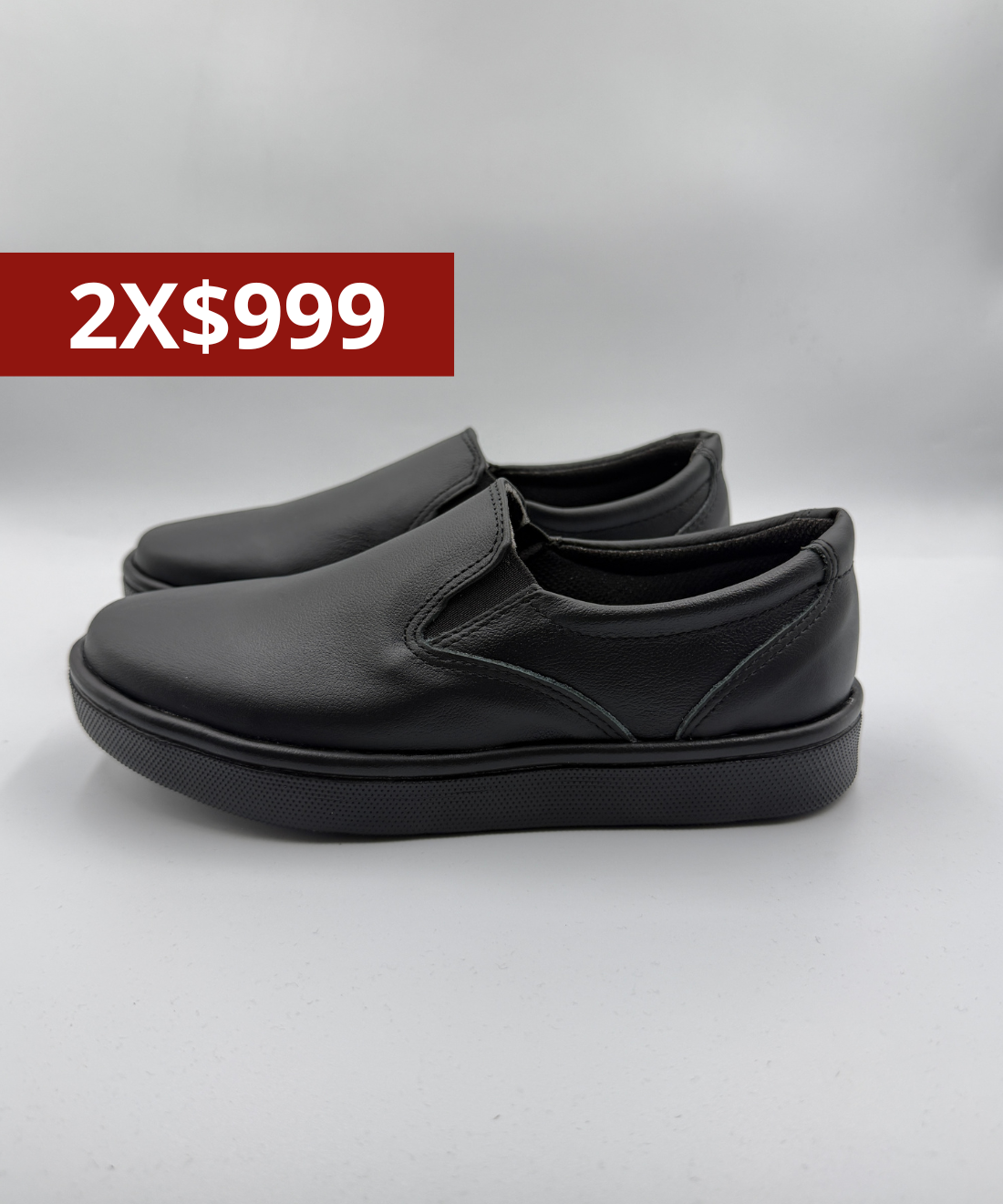 Zapato de piel para mujer Dolores color negro obsidiana — vista 1 | Calzado Zully