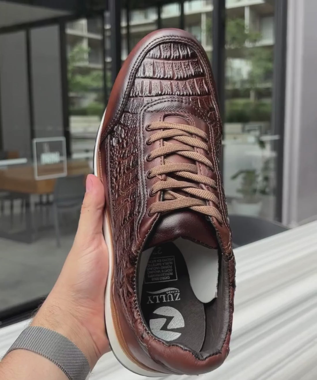 Toronto Grabado exótico de Cocodrilo - Shedrón