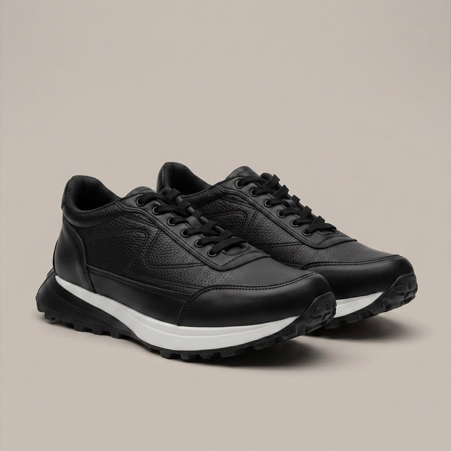 Tenis Bravo Confort de piel genuina — Calzado Zully, foto de estudio