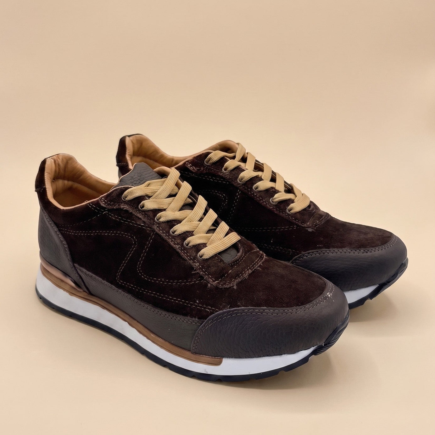 Tenis Toronto Suede - Chocolate — talla 31 MX
