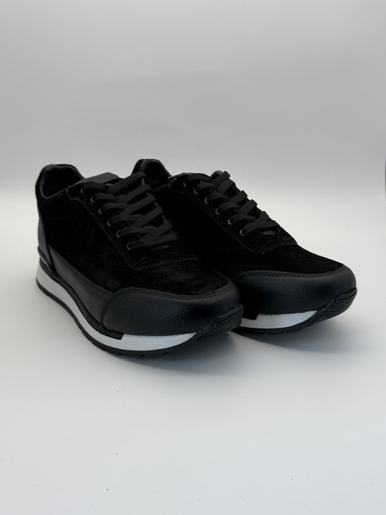 Tenis de gamuza negra para hombre Toronto Suede hechos en México — Calzado Zully — vista 2