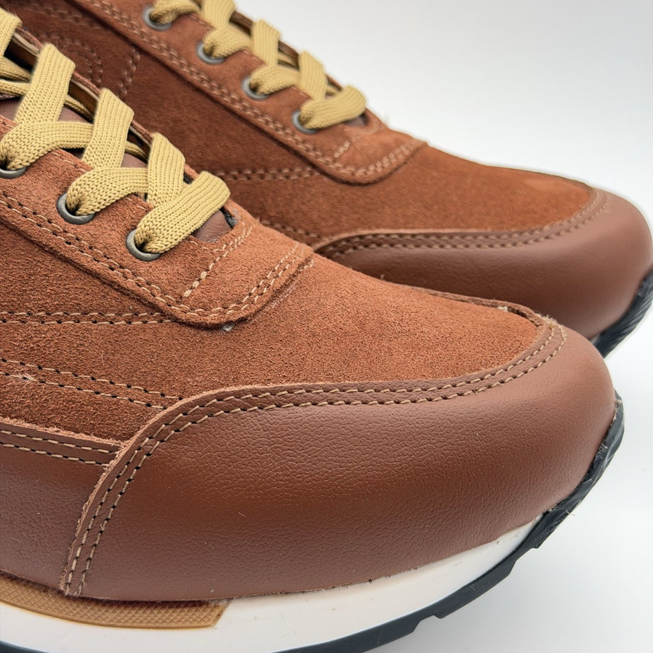 Tenis de gamuza para hombre Toronto Suede shedrón hechos en México — Calzado Zully — vista 3