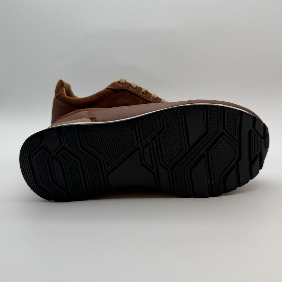 Tenis de gamuza para hombre Toronto Suede shedrón hechos en México — Calzado Zully — vista 4