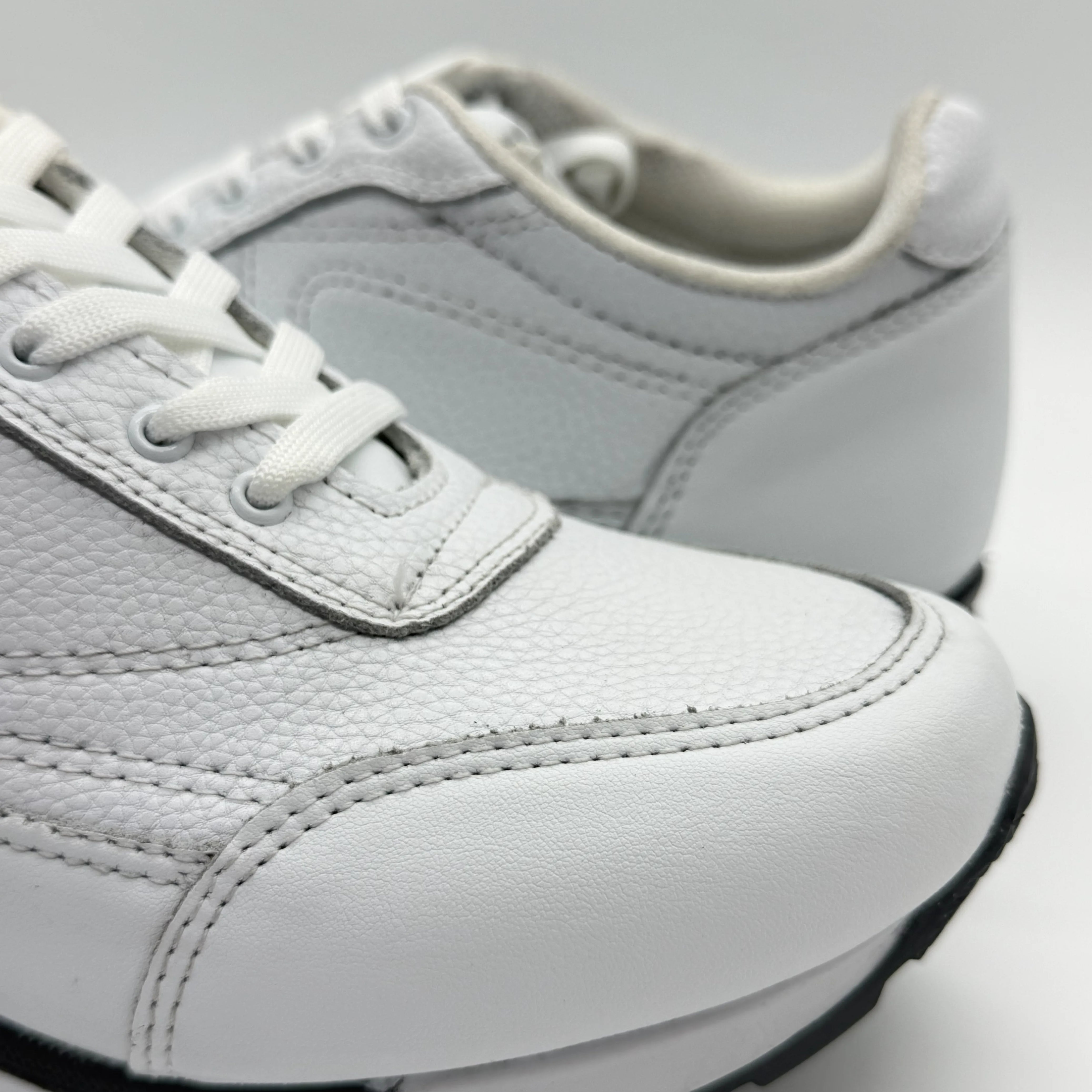 Tenis de piel para hombre Toronto color blanco hechos en México — vista 4 | Calzado Zully